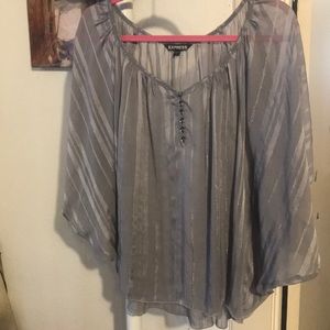 Express sheer shirt